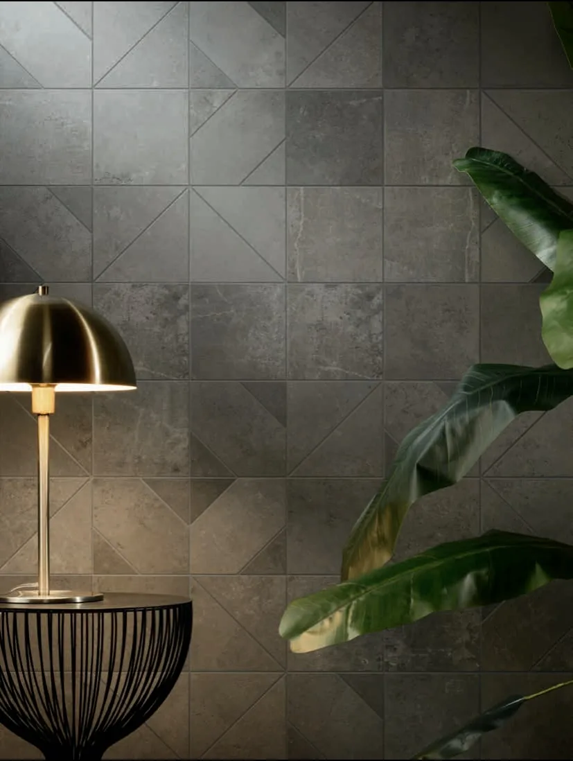 Elios Ceramica · Brooklyn Dark · Raumbeispiel