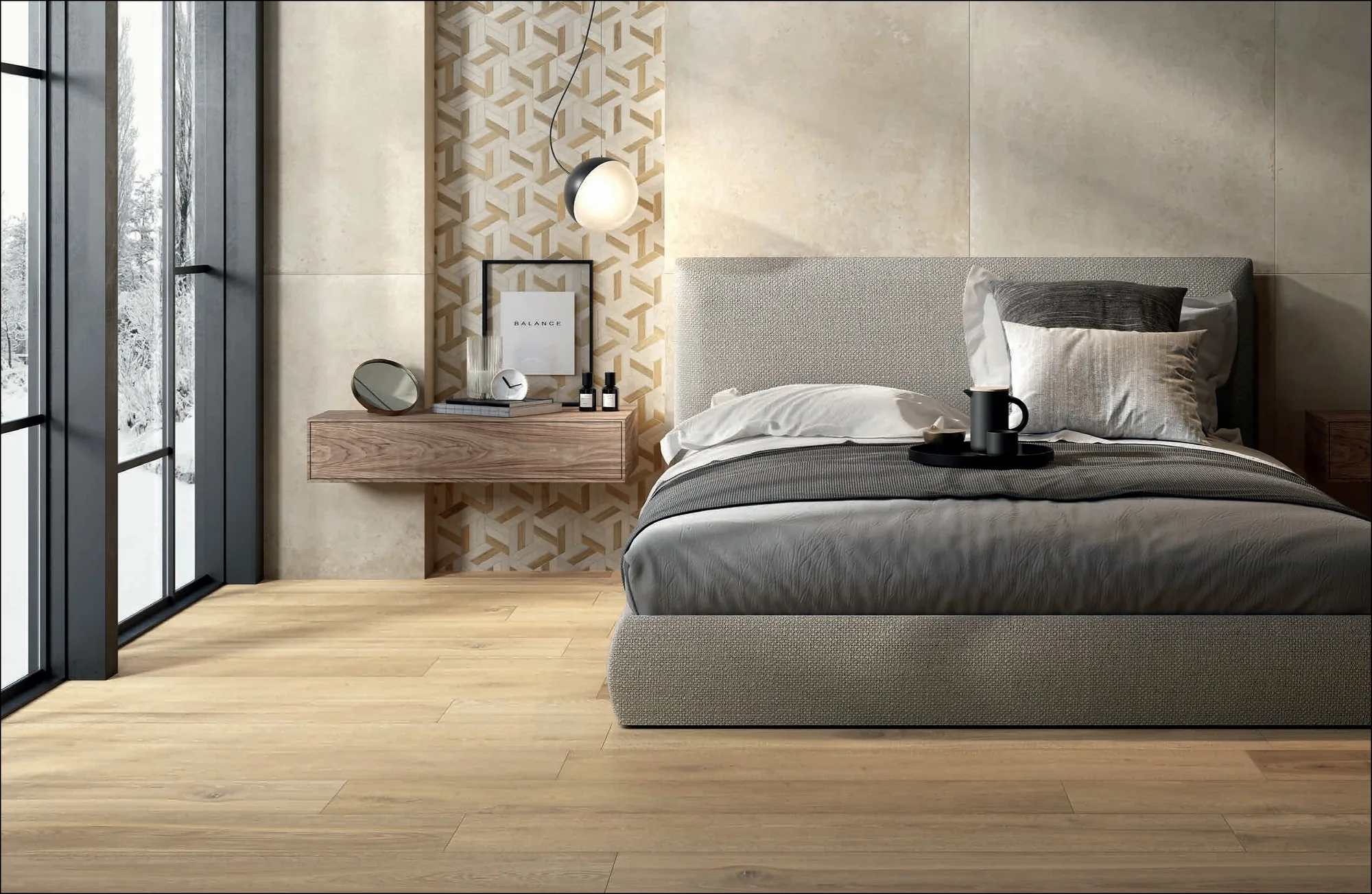 Elios Ceramica · Brooklyn Beige · Raumbeispiel