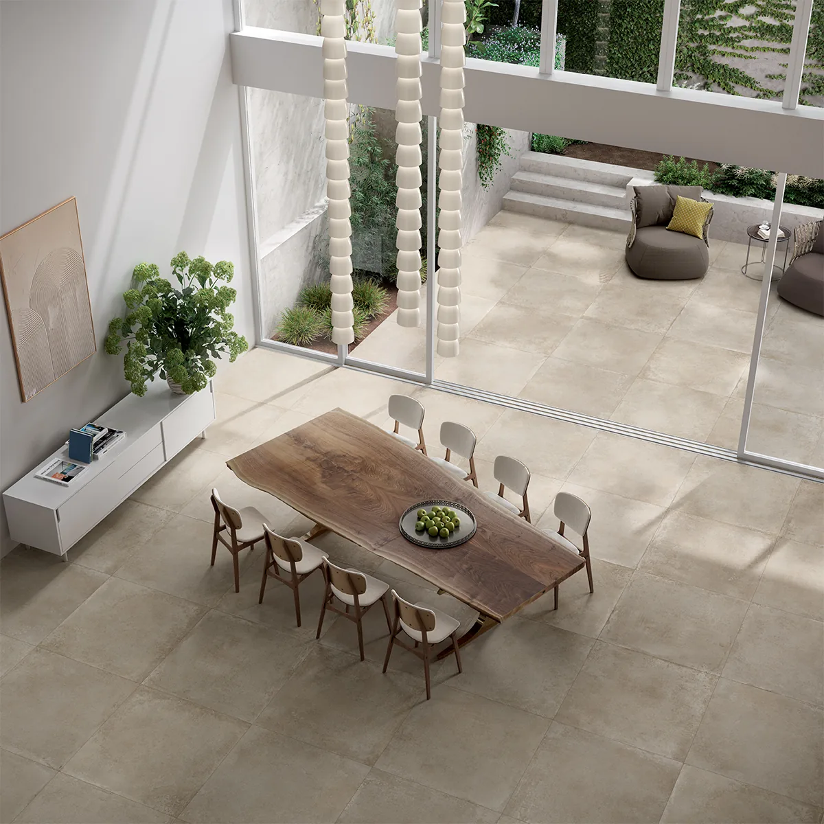 Elios Ceramica · Brooklyn Beige · Raumbeispiel
