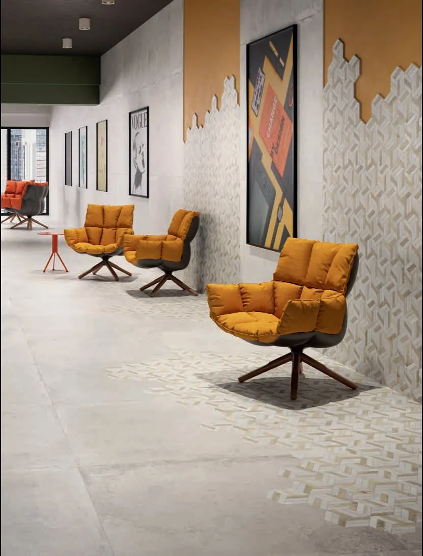 Elios Ceramica · Brooklyn White · Raumbeispiel