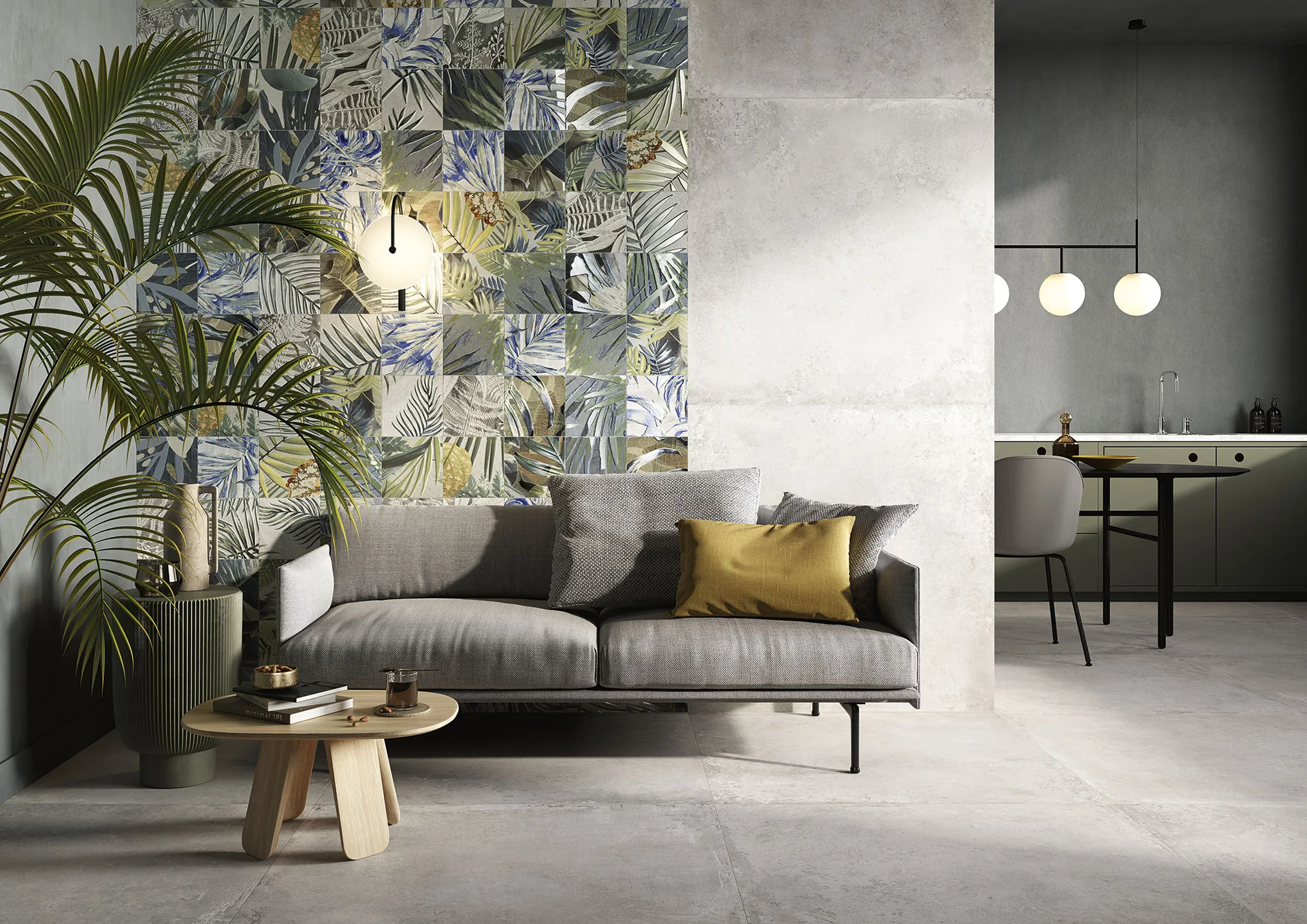 Elios Ceramica · Brooklyn White · Raumbeispiel