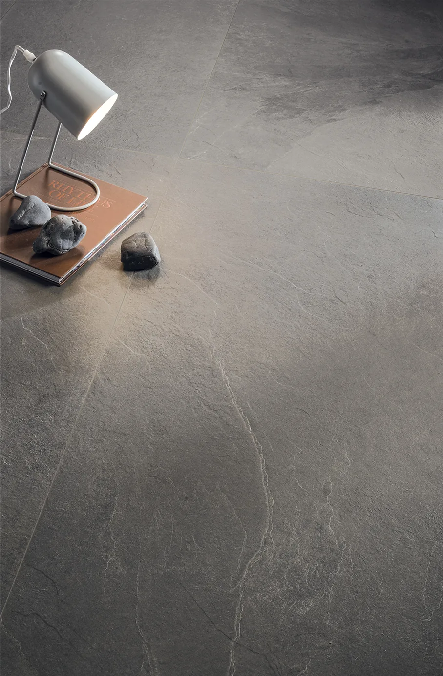 Elios Ceramica · Dolomiti Greige · Raumbeispiel