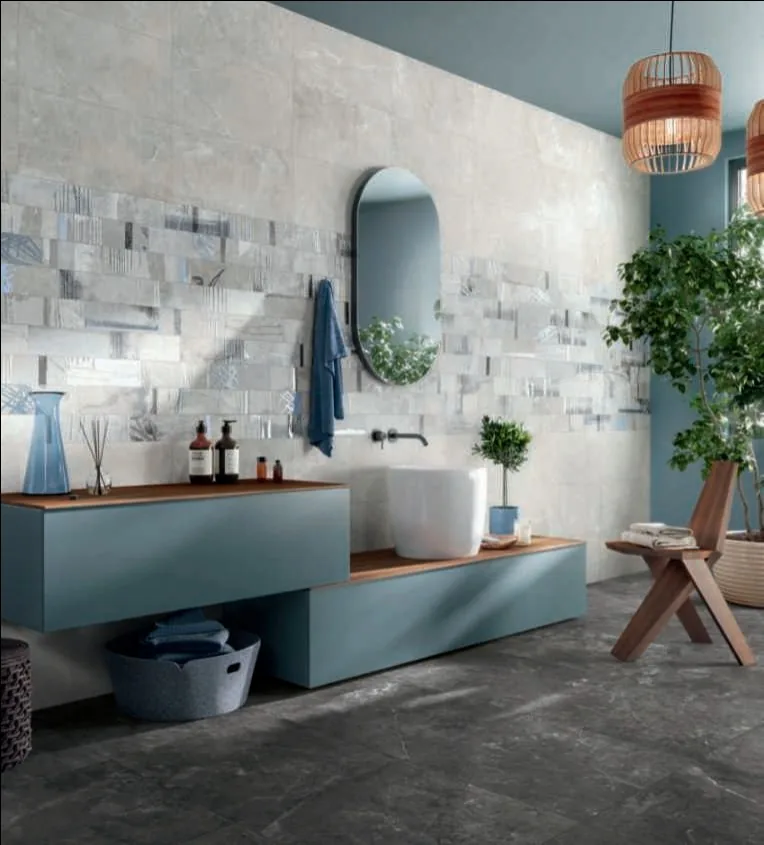 Elios Ceramica · Harmony White · Raumbeispiel