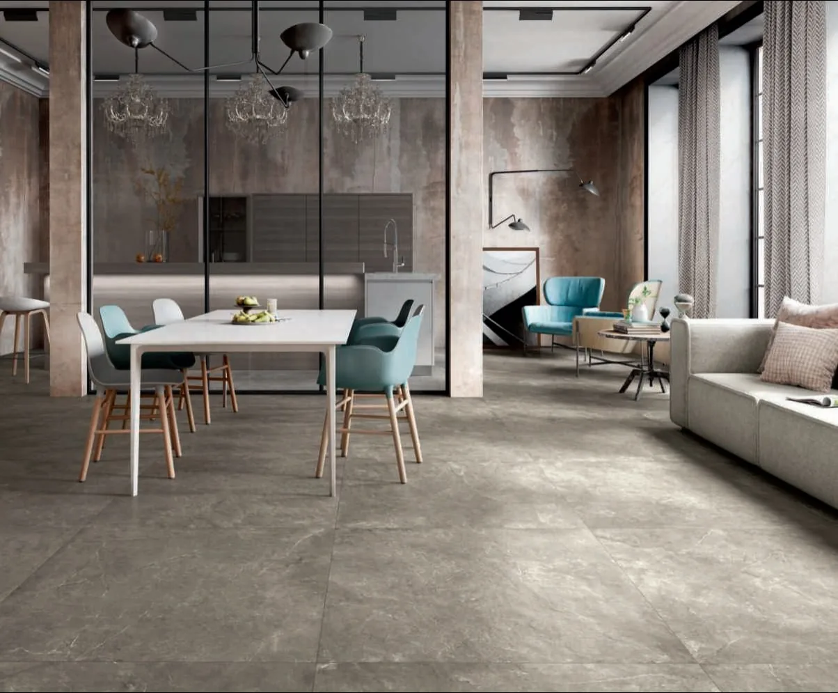 Elios Ceramica · Harmony Taupe · Raumbeispiel