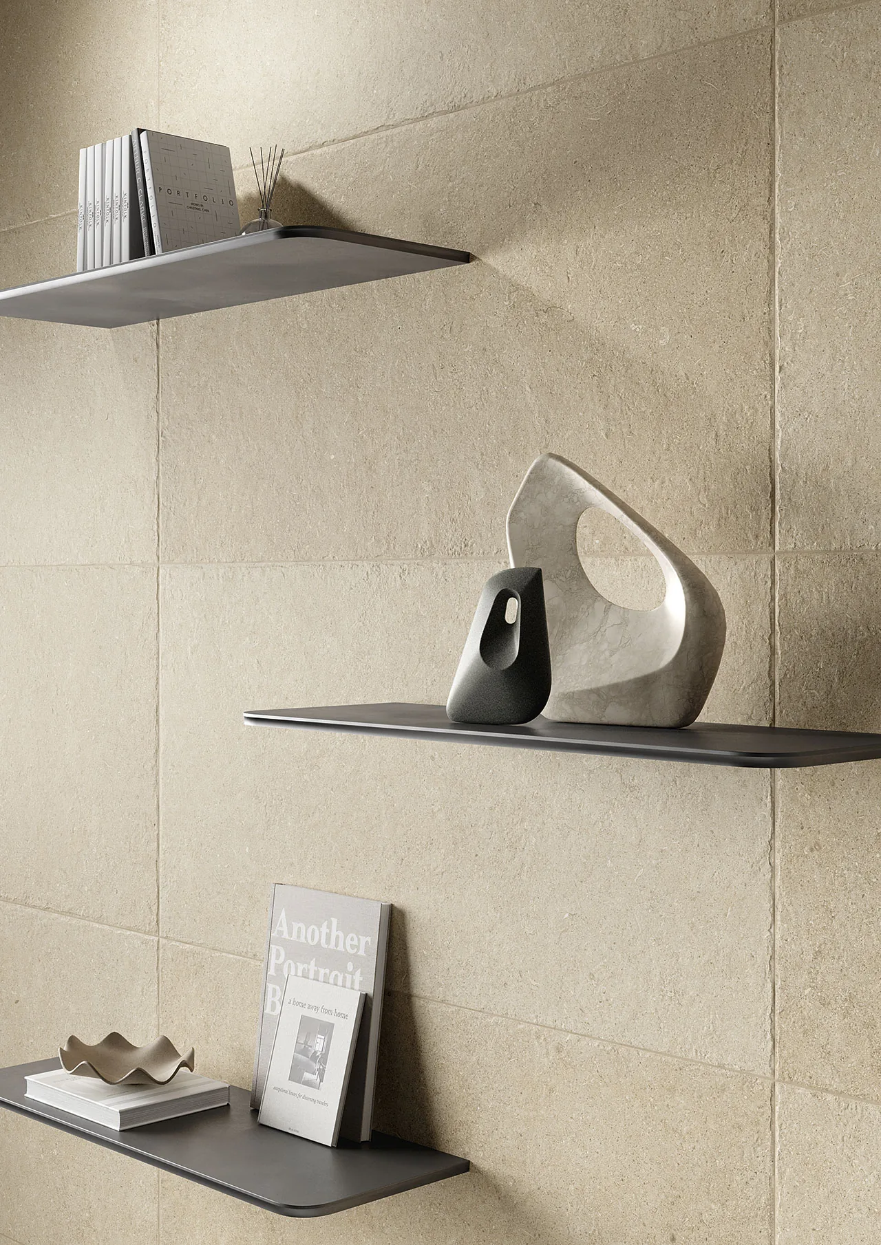 Elios Ceramica · Sedimenti Beige · Raumbeispiel