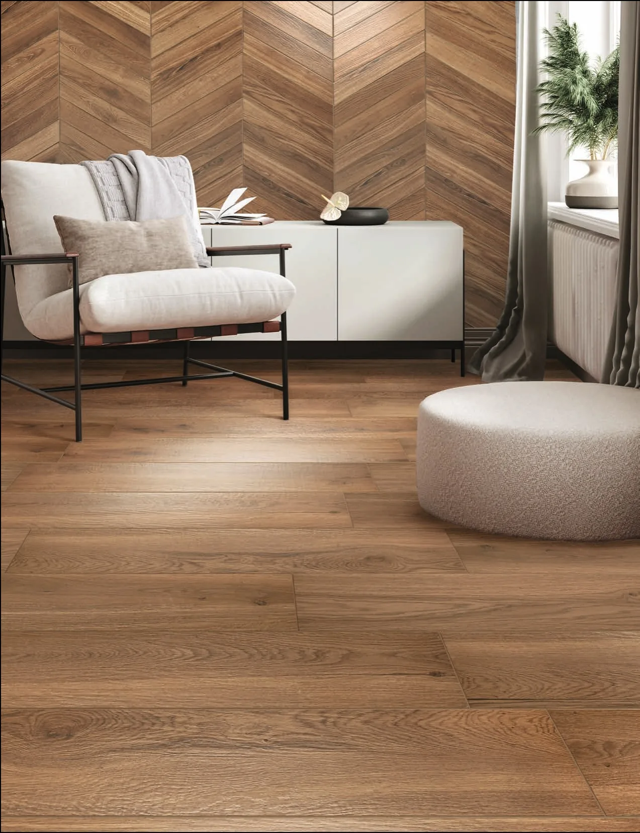 Elios Ceramica · Yosemite Amber · Raumbeispiel